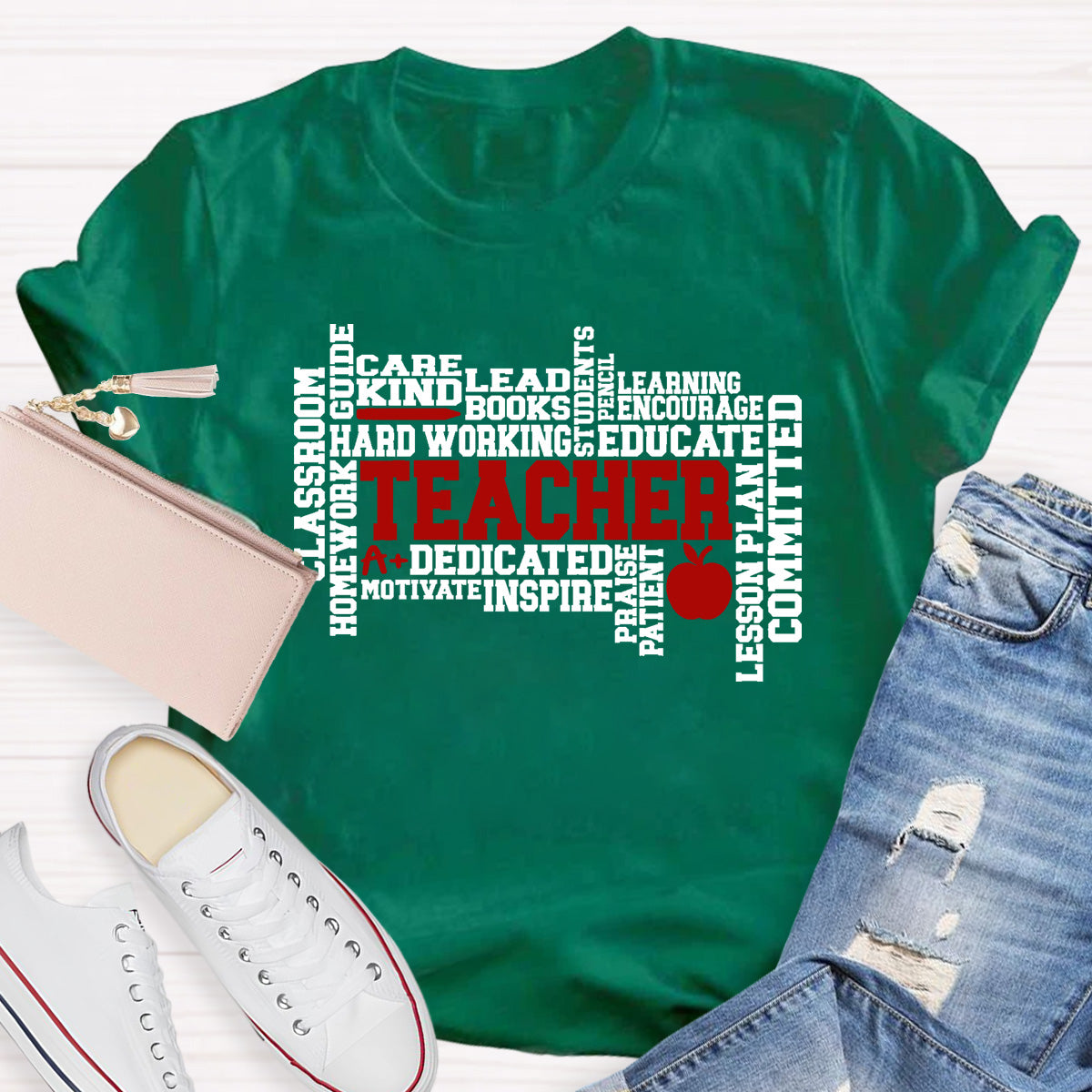 Teacher Definition Committed Encourage T-Shirt