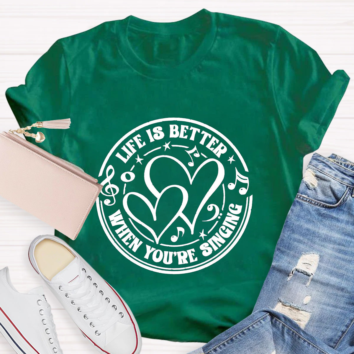 Life Is Better Teacher T-Shirt