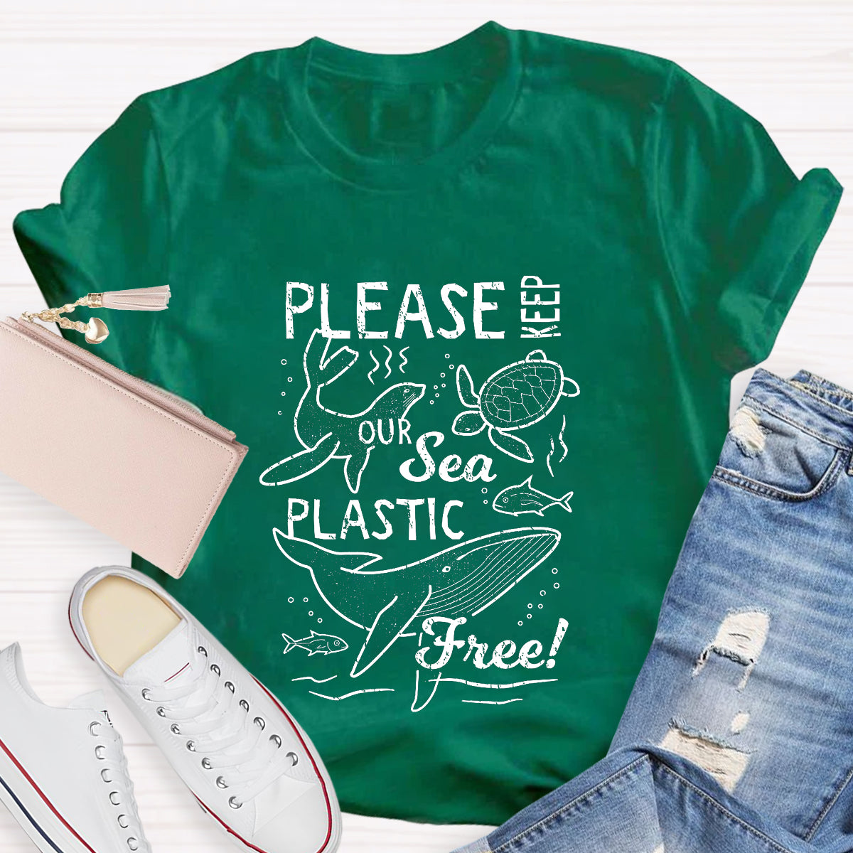 Please Keep Our Sea Plastic Free T-Shirt