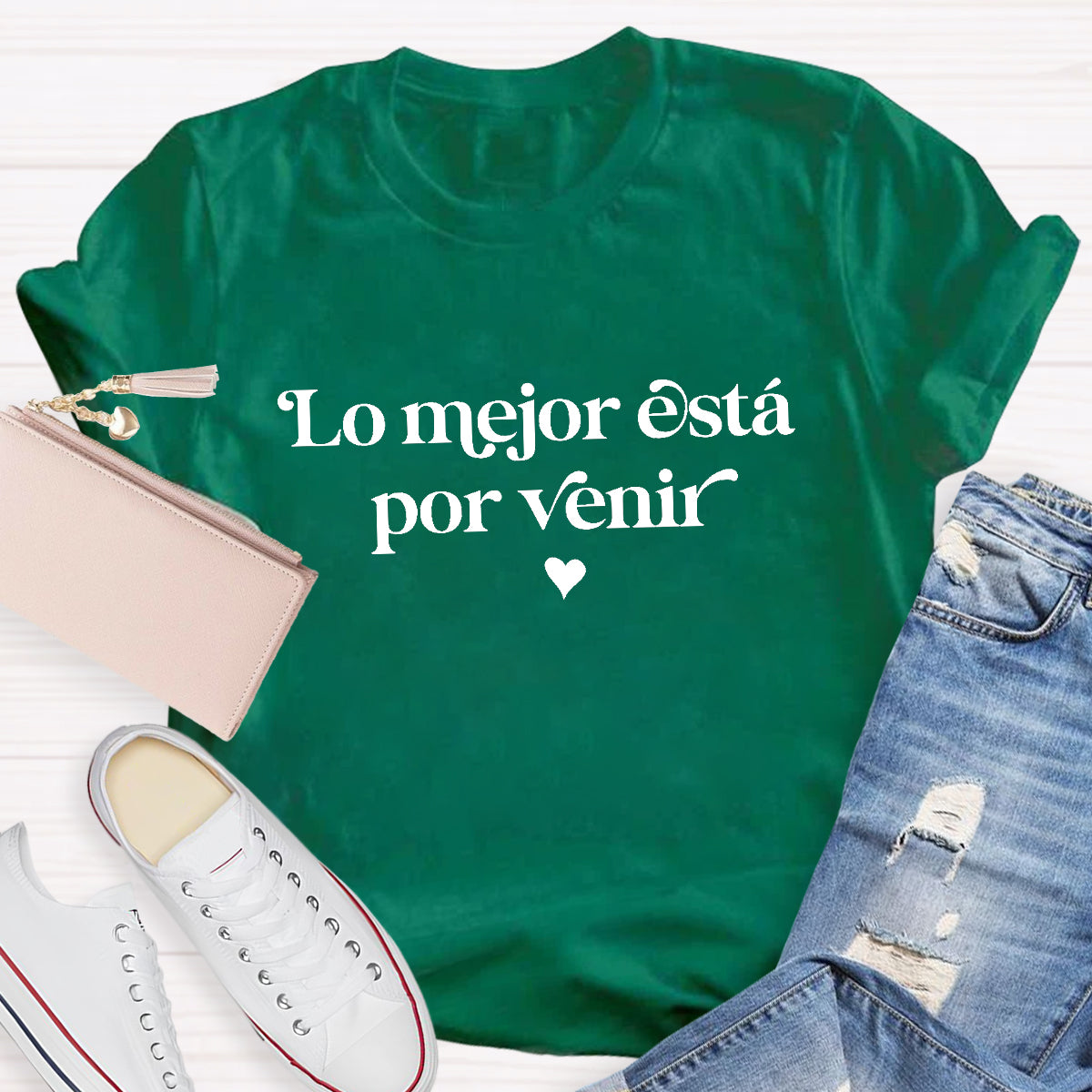 Lo Mejor Está Por Venir Spanish Teacher T-Shirt