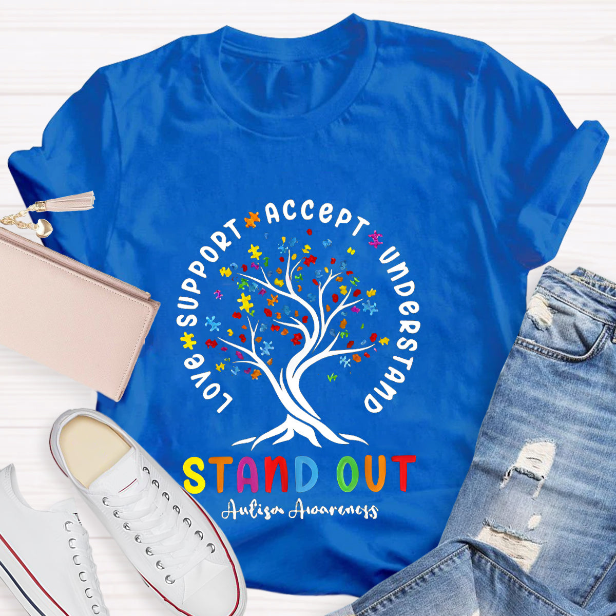 Love And Support Teacher T-Shirt