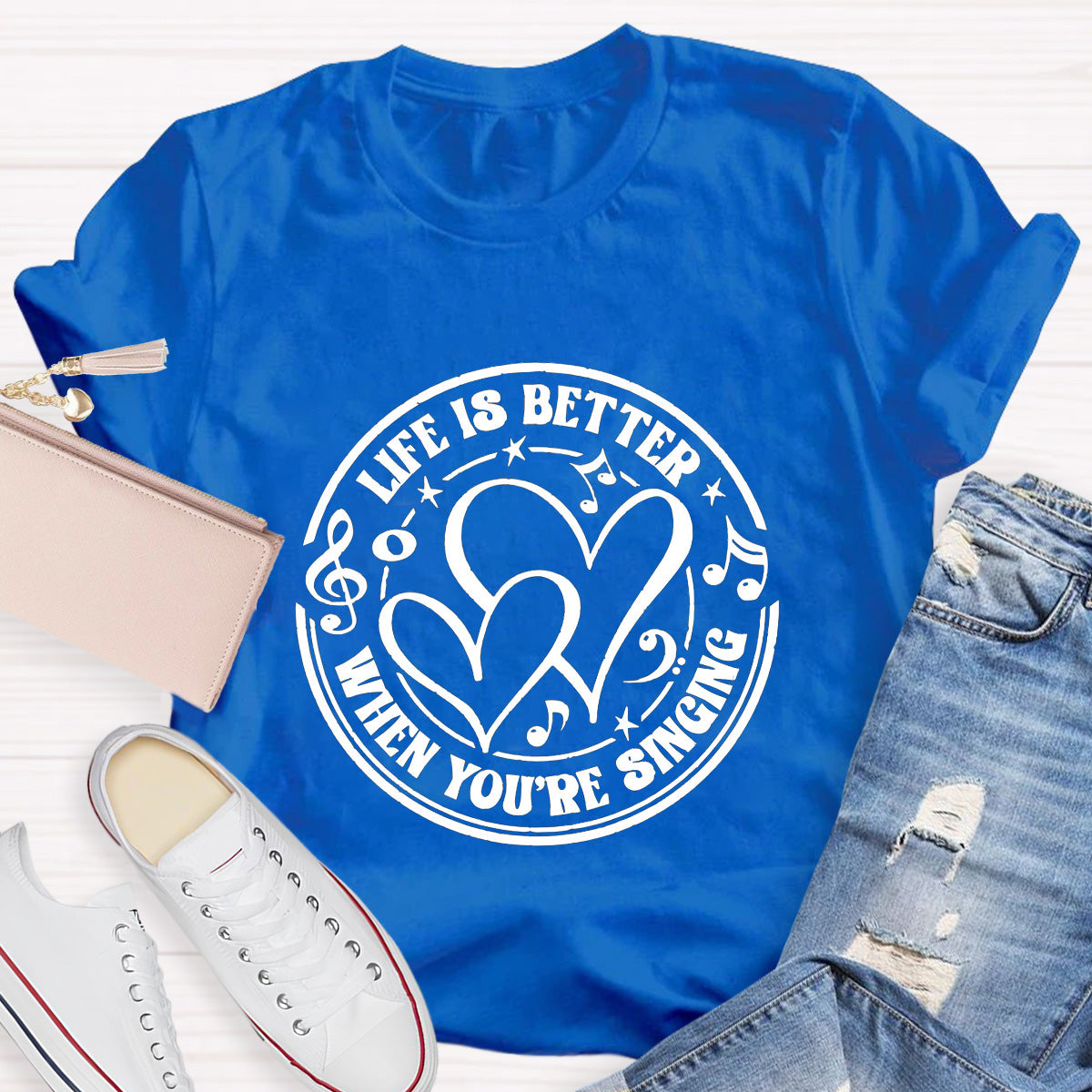 Life Is Better Teacher T-Shirt