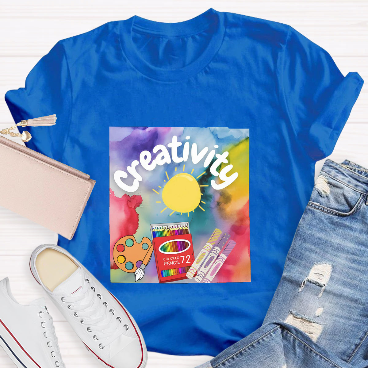 Be Creativity Art Teacher T-Shirt