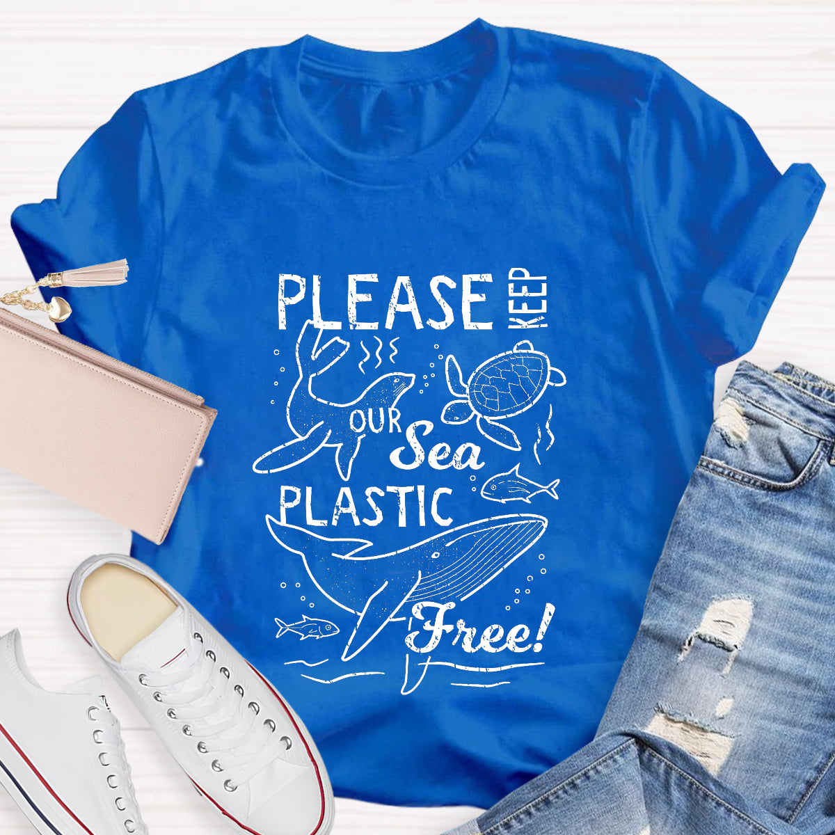Please Keep Our Sea Plastic Free T-Shirt
