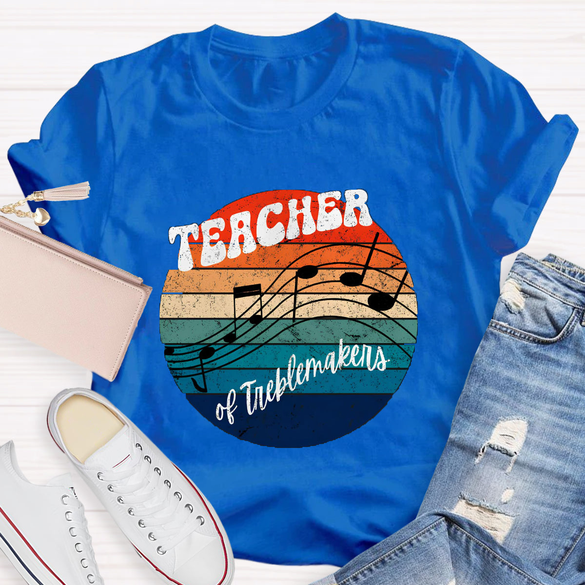 Teacher Black Note Teacher T-Shirt