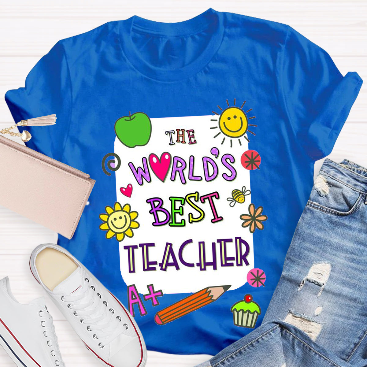 The Word's Best Teacher T-Shirt