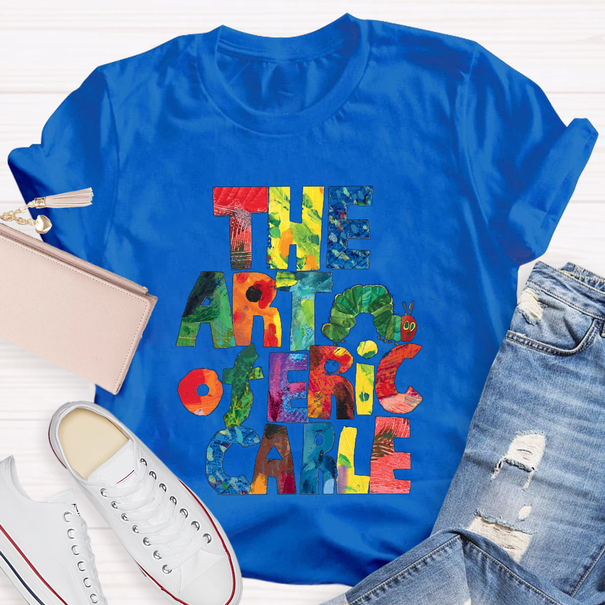 The Art Of Eric Carle Teacher Shirt