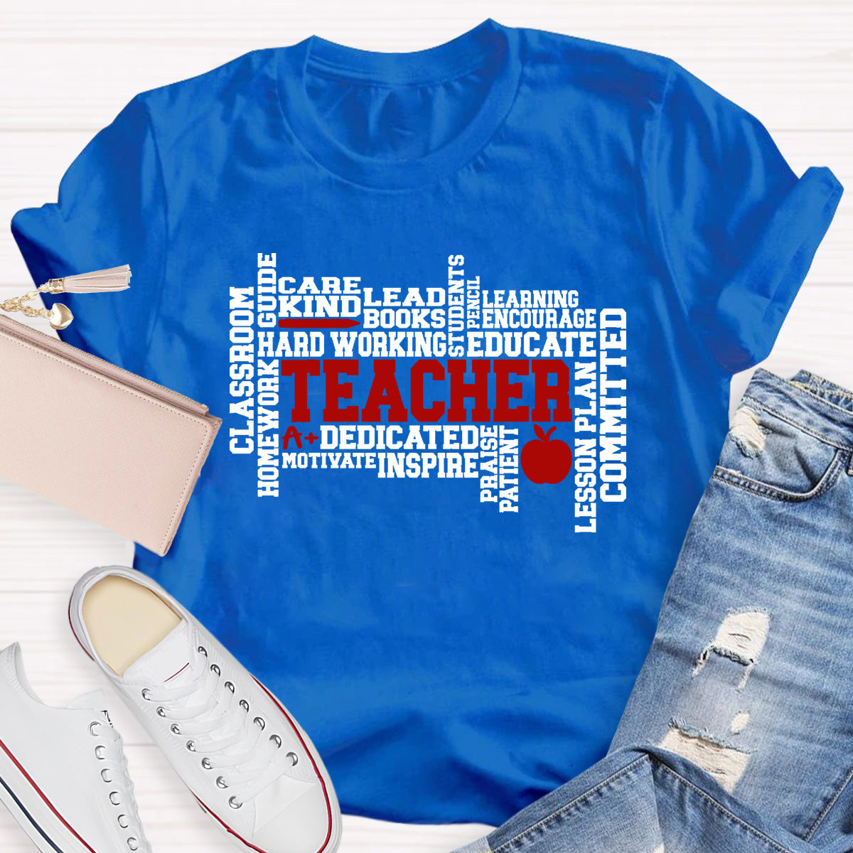 Teacher Definition Committed Encourage T-Shirt