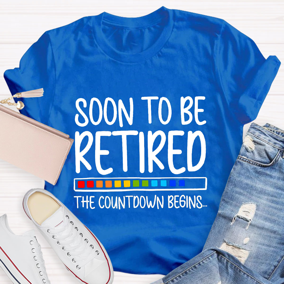 Soon To Be Retired The Countdown Begins Retirement T-Shirt
