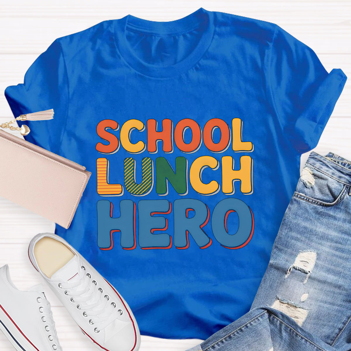 School Lunch Hero T-shirt