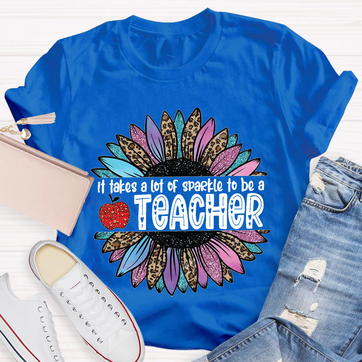 It Takes A lot Of Sparkle To Be A Teacher T-Shirt