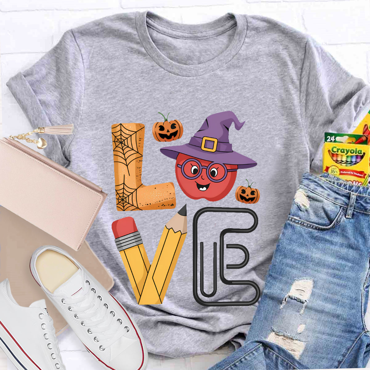 Love Halloween Pumpkin Funny T-shirt