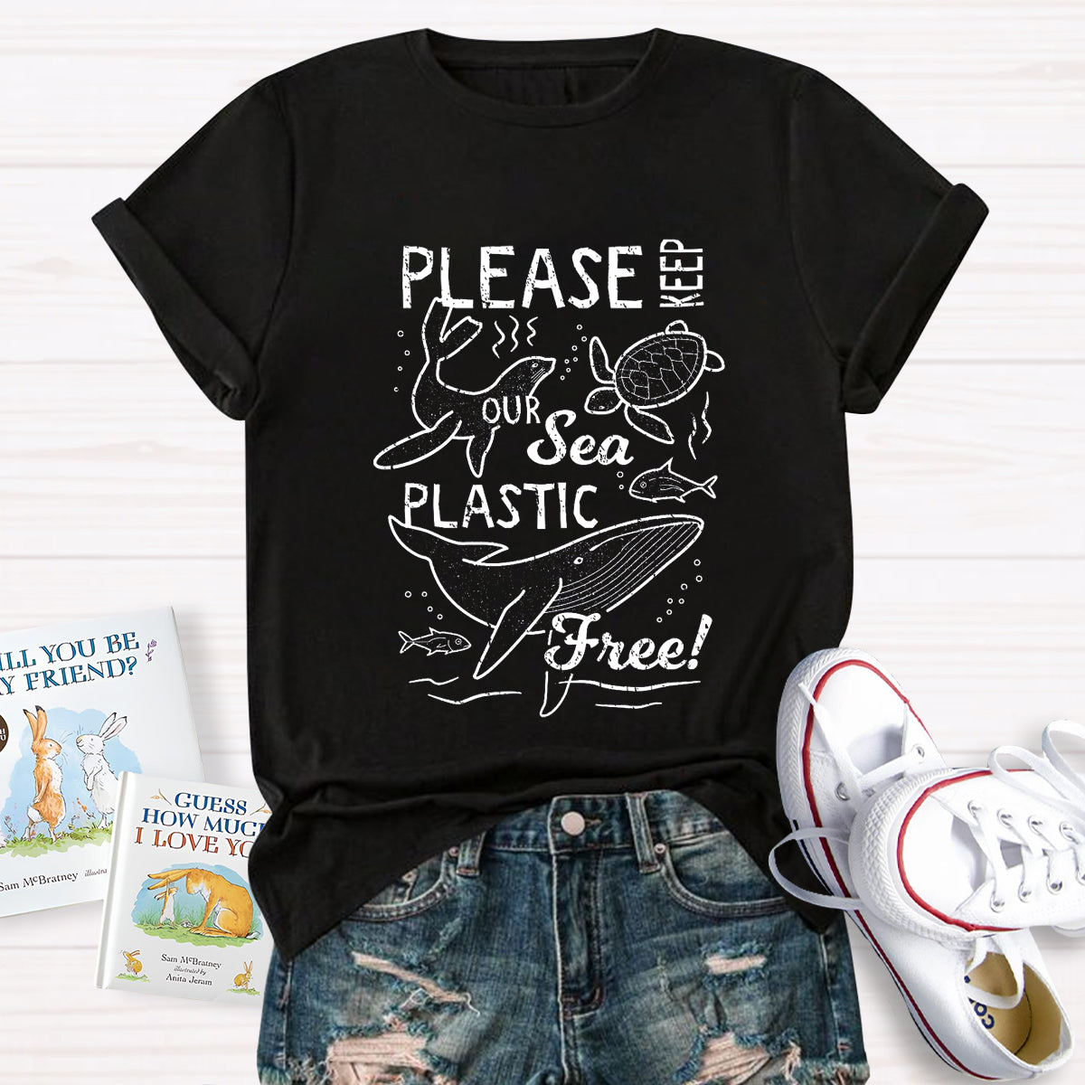 Please Keep Our Sea Plastic Free T-Shirt