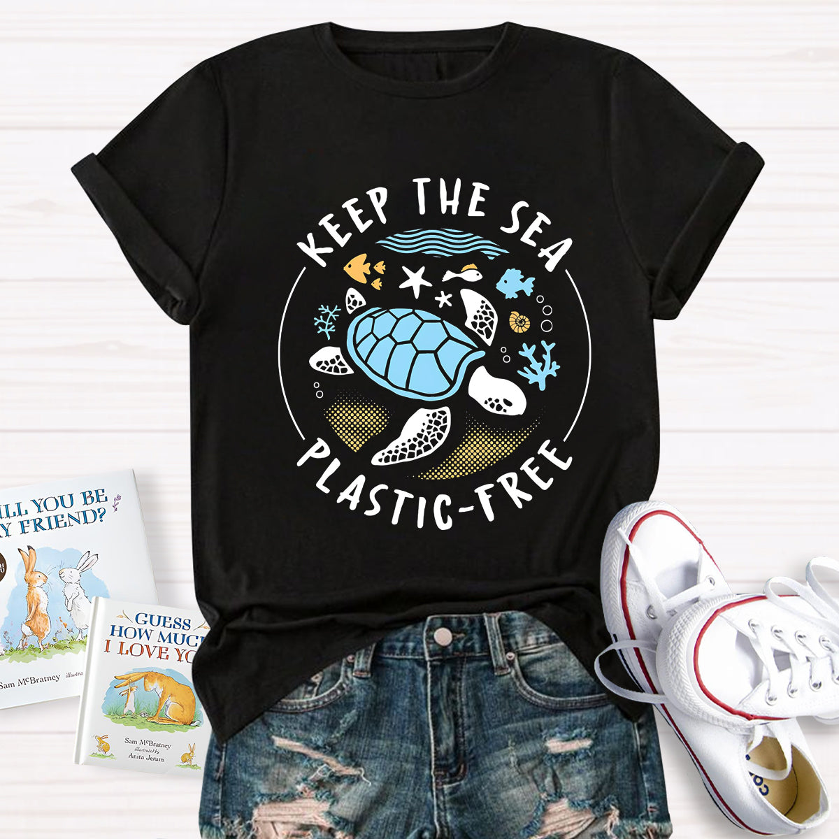 Keep The Sea Plastic Free T-Shirt