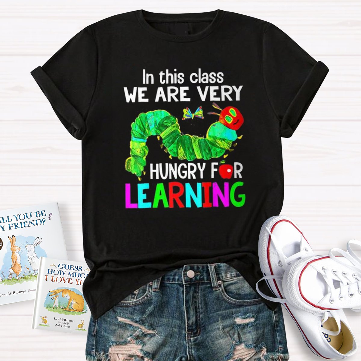 In This Class We Are Very Hungary For Learning Teachers T-Shirt
