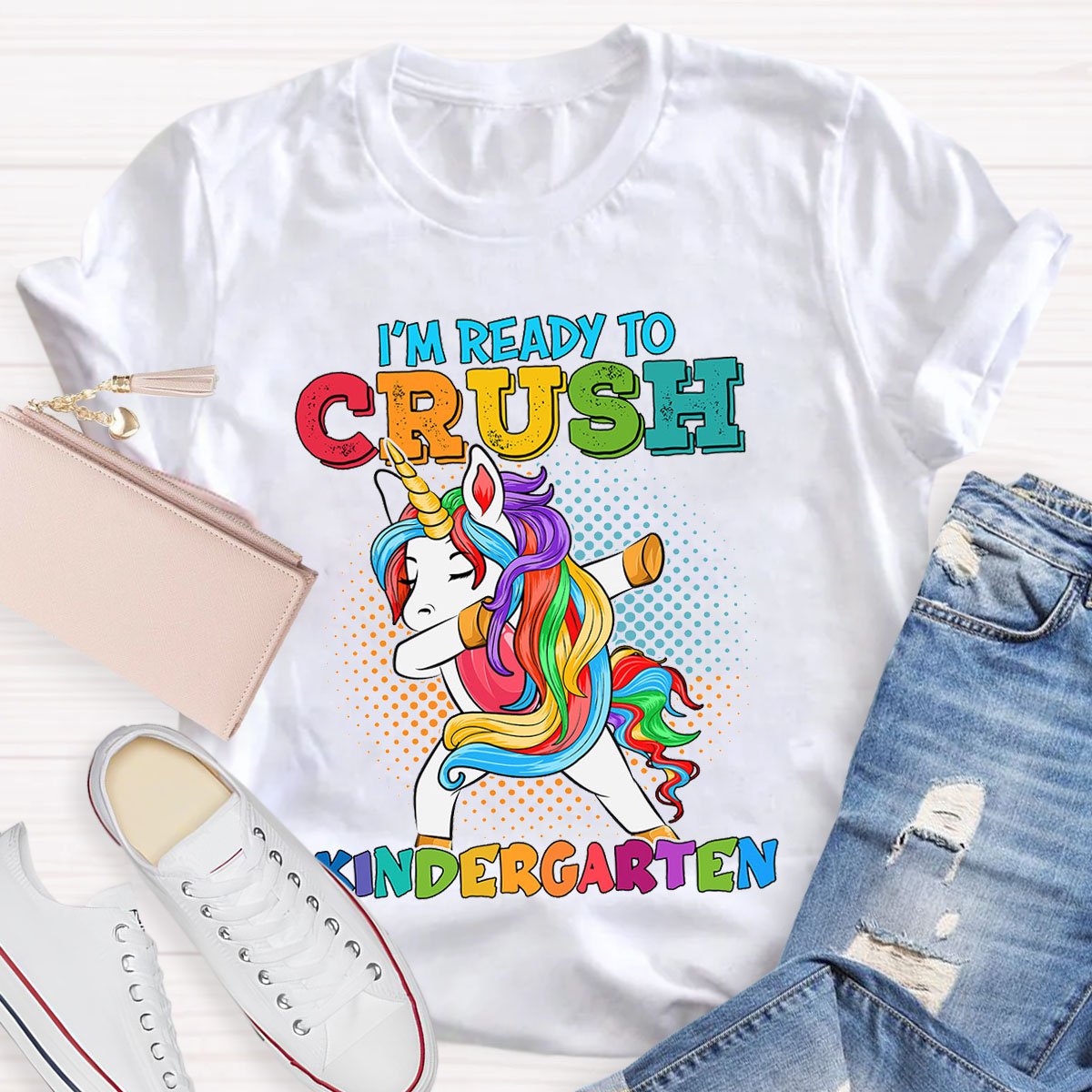 Personalized Design Teachers Grade I'M Ready To Crush T-Shirt
