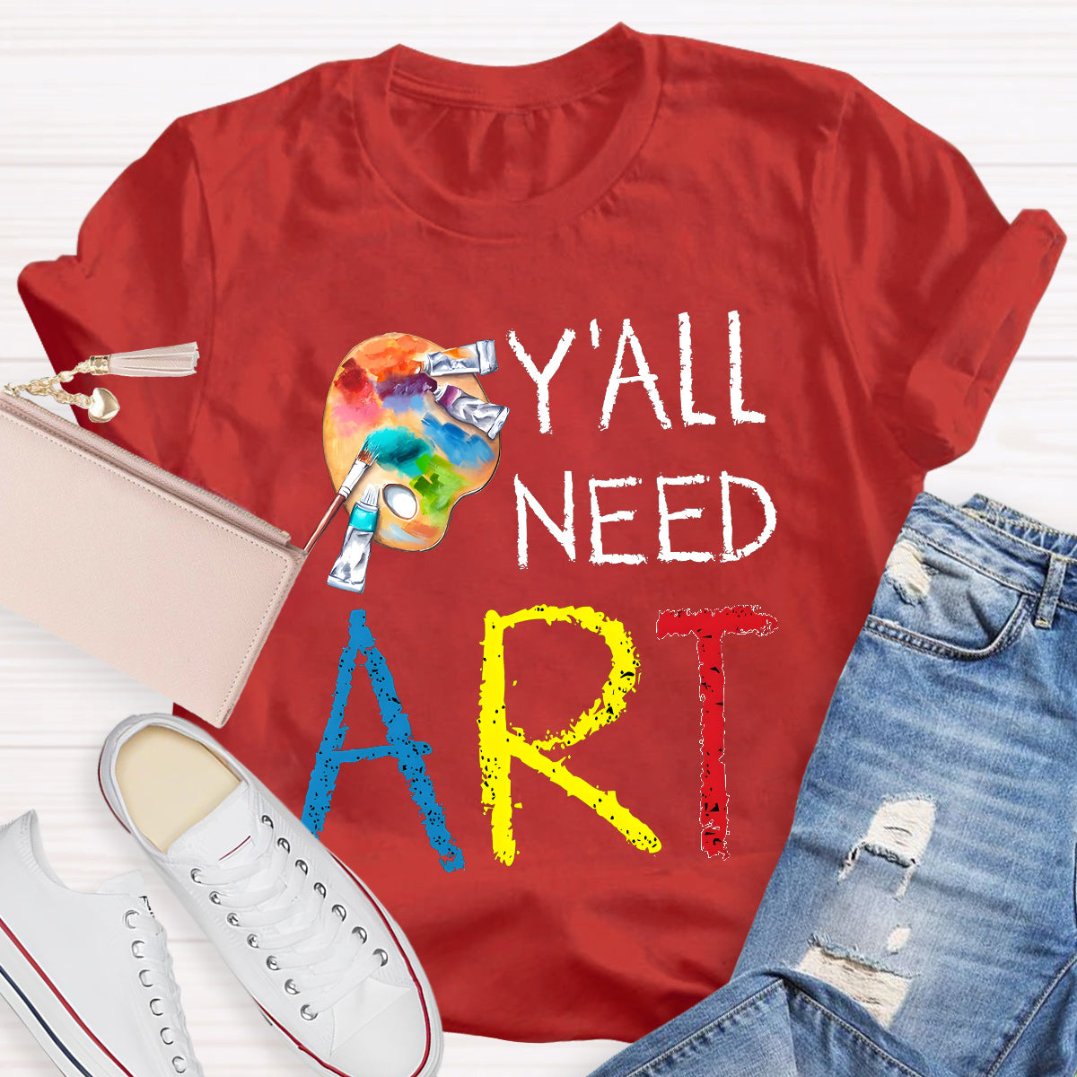 Y'll Need Art Teacher T-Shirt