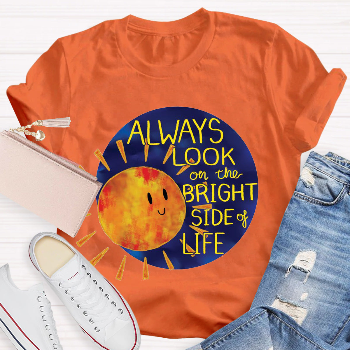 Always Look On The Bright Side Of Life Teacher T-Shirt