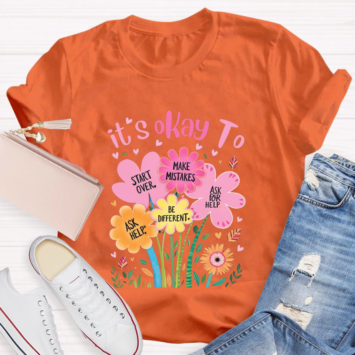It's Okay To Be Different Teacher T-Shirt