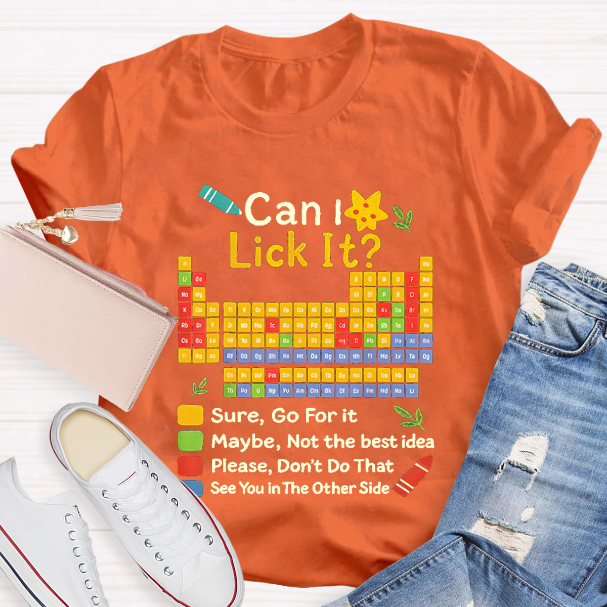 Can I Lick It Teacher T-Shirt