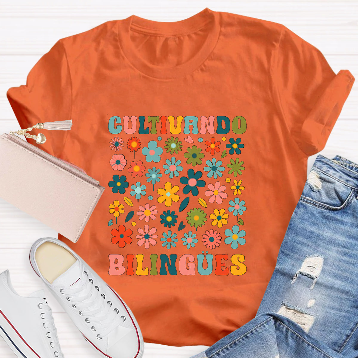 Cultivando Bilingues Spanish Teacher T-Shirt
