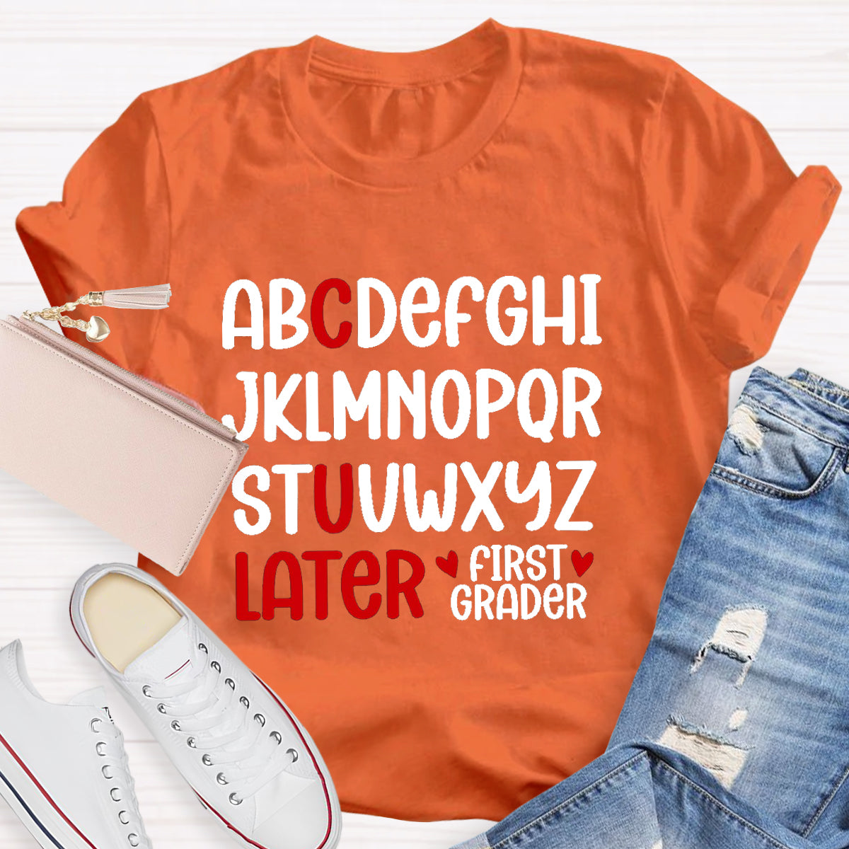 Personalized Grade See You Later Teacher T-Shirt