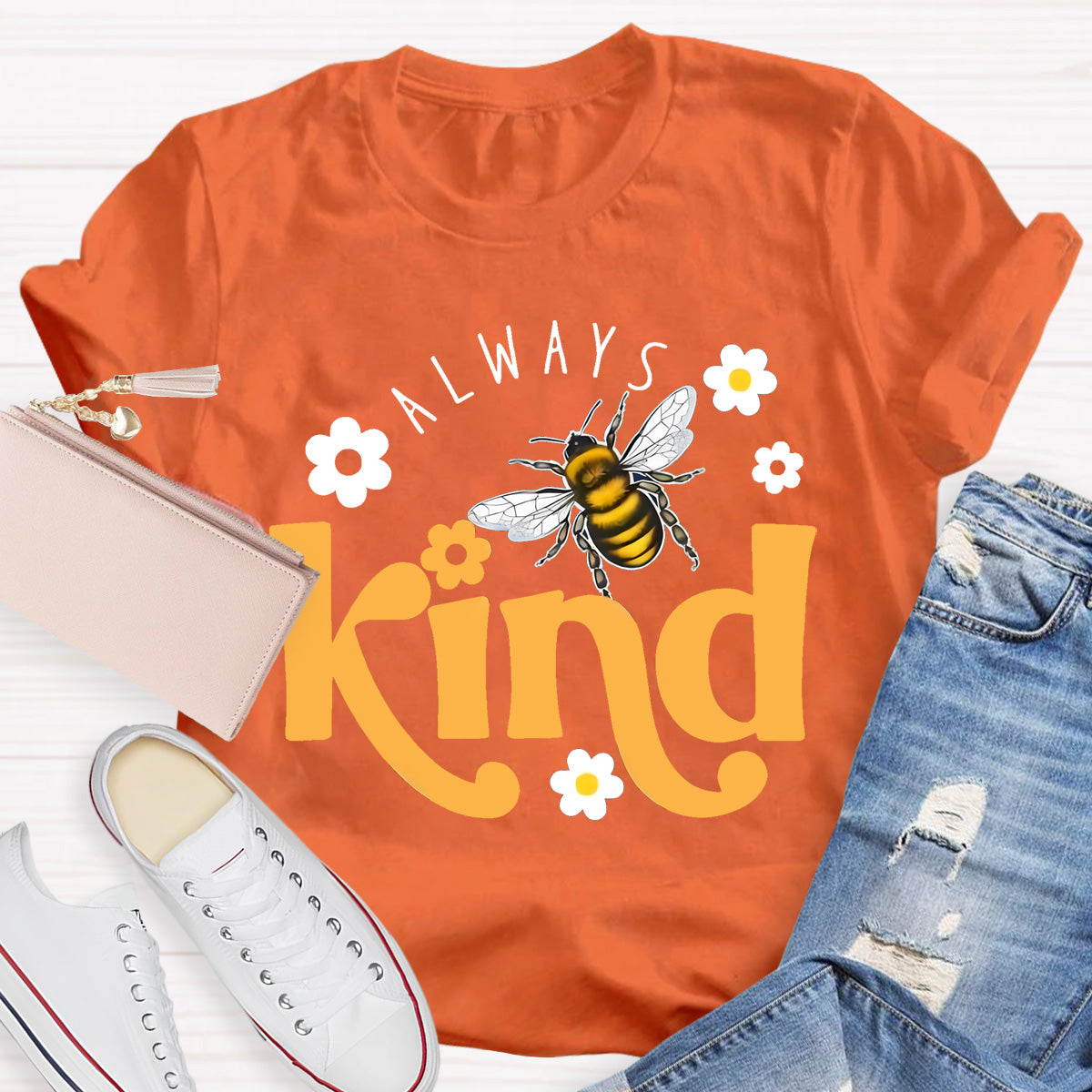 Always Bee Kind Floral T-Shirt