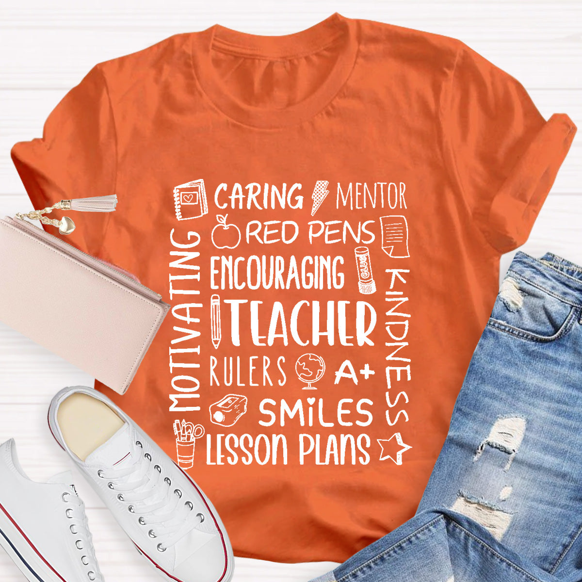 Teacher Encouraging Motivating T-Shirt