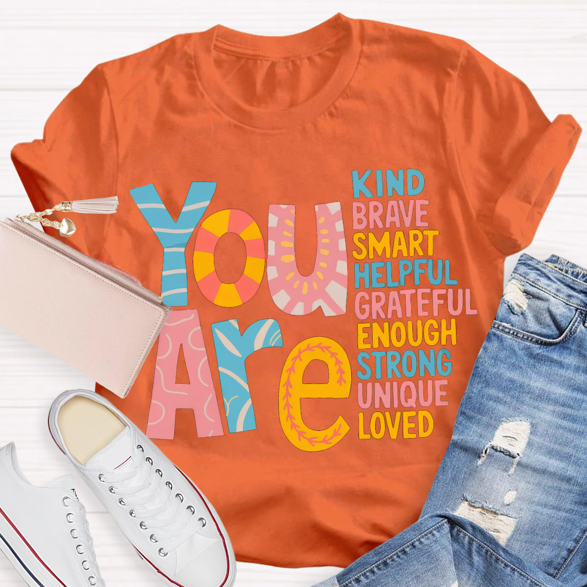 You Are Unique Strong Teacher T-Shirt