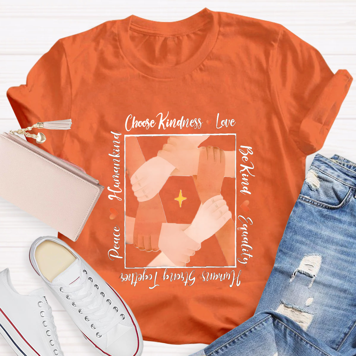 Choose Kindness Love Peace T-Shirt