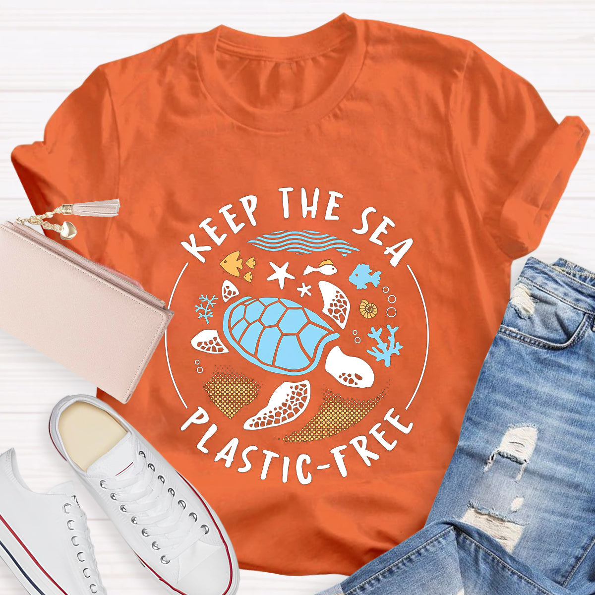 Keep The Sea Plastic Free T-Shirt