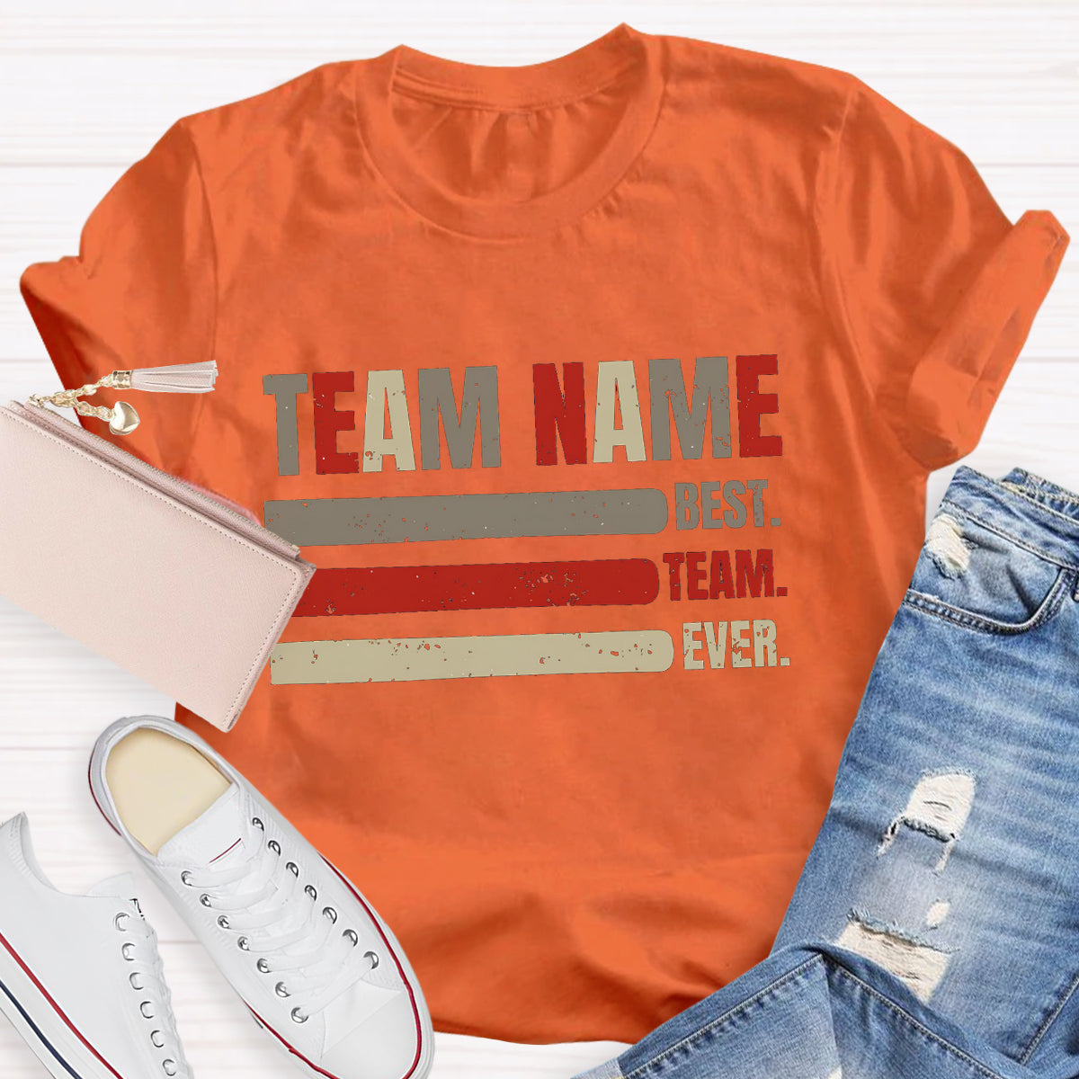 Personalized Best Team NameTeacher T-Shirt