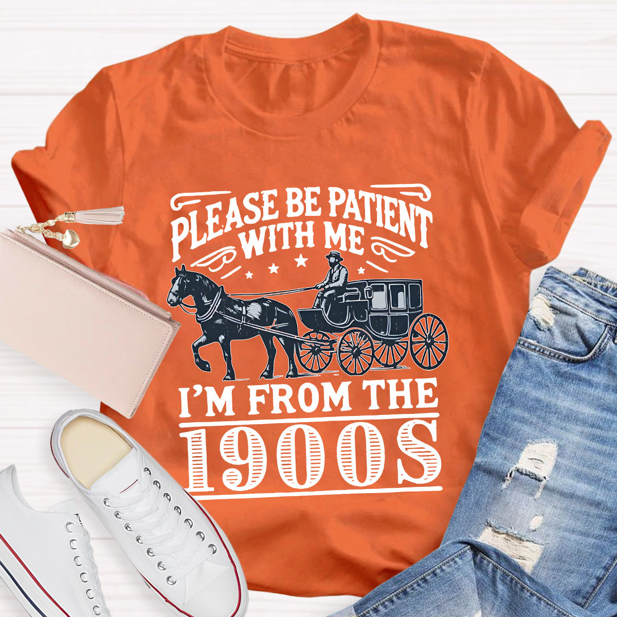 Please Be Patient With Me Teacher T-Shirt