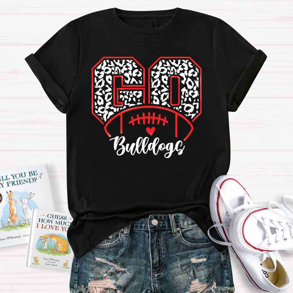 Personalized Mascot Go Teacher T-Shirt