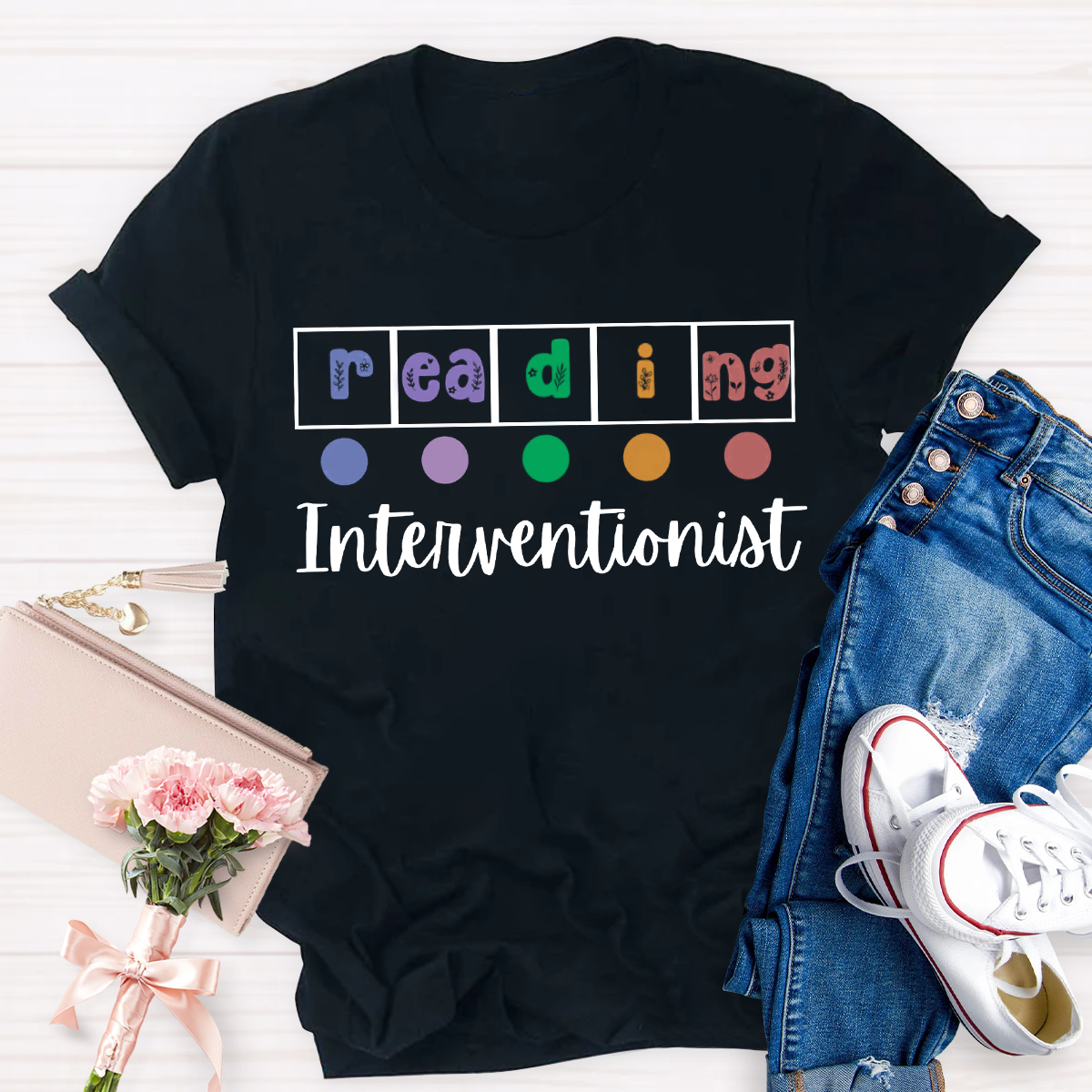 Reading Interventionist Teacher T-Shirt