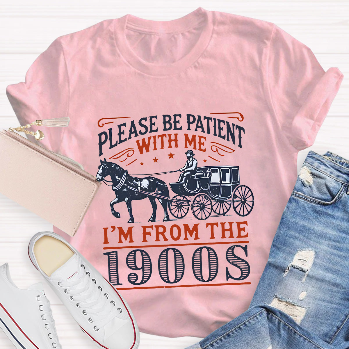 Please Be Patient With Me Teacher T-Shirt