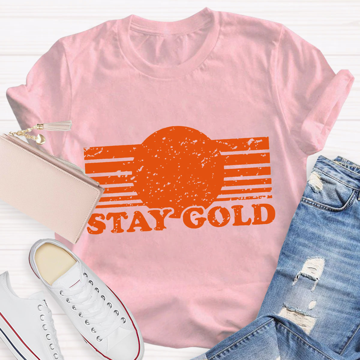 Stay Gold Teacher T-Shirt