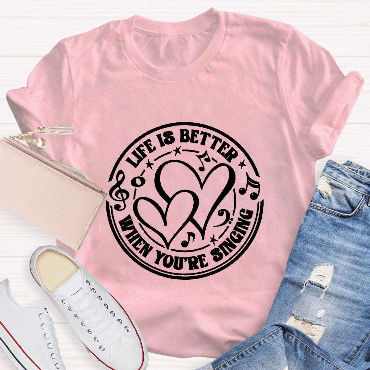 Life Is Better Teacher T-Shirt