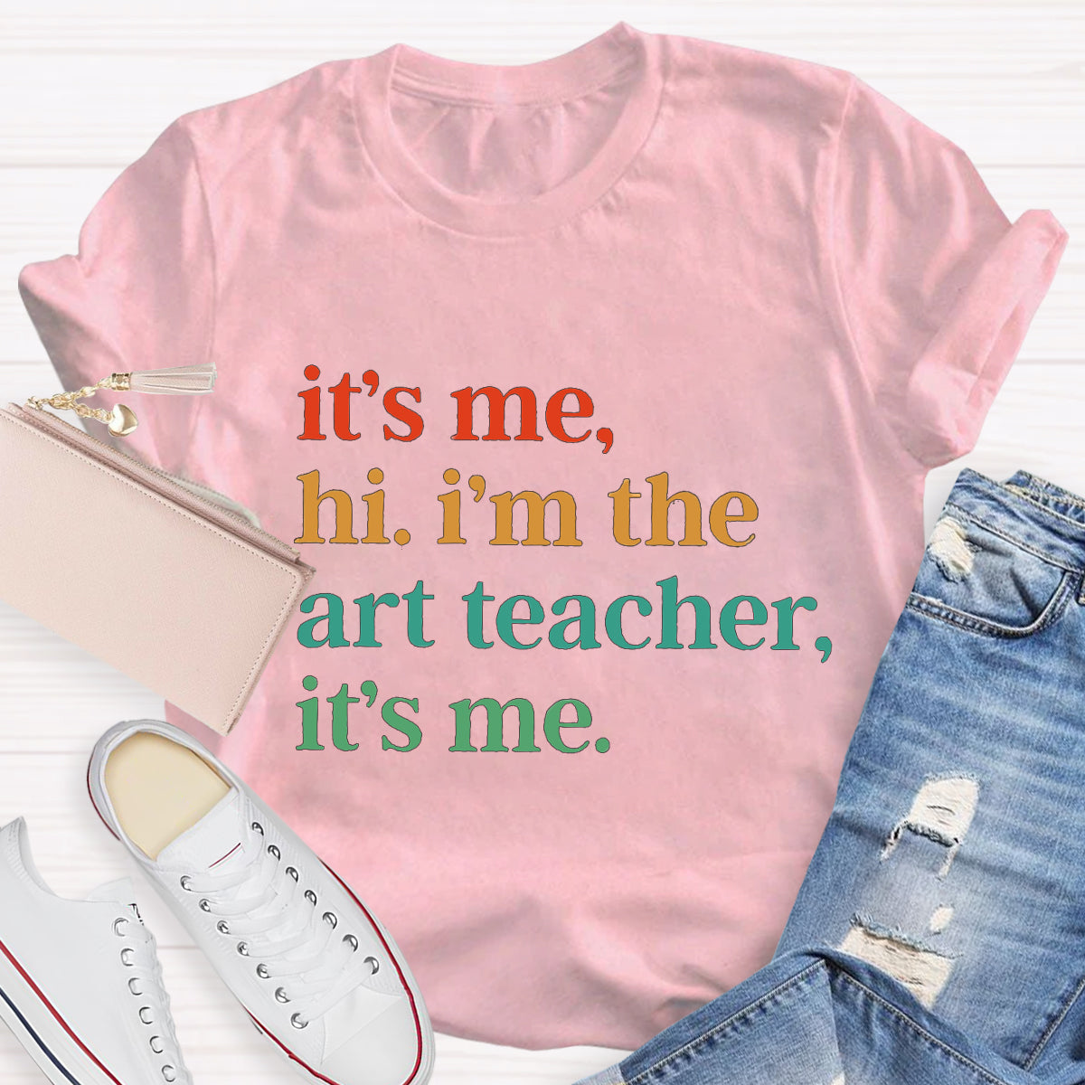 It's Me Hi I'm The Art Teacher T-Shirt