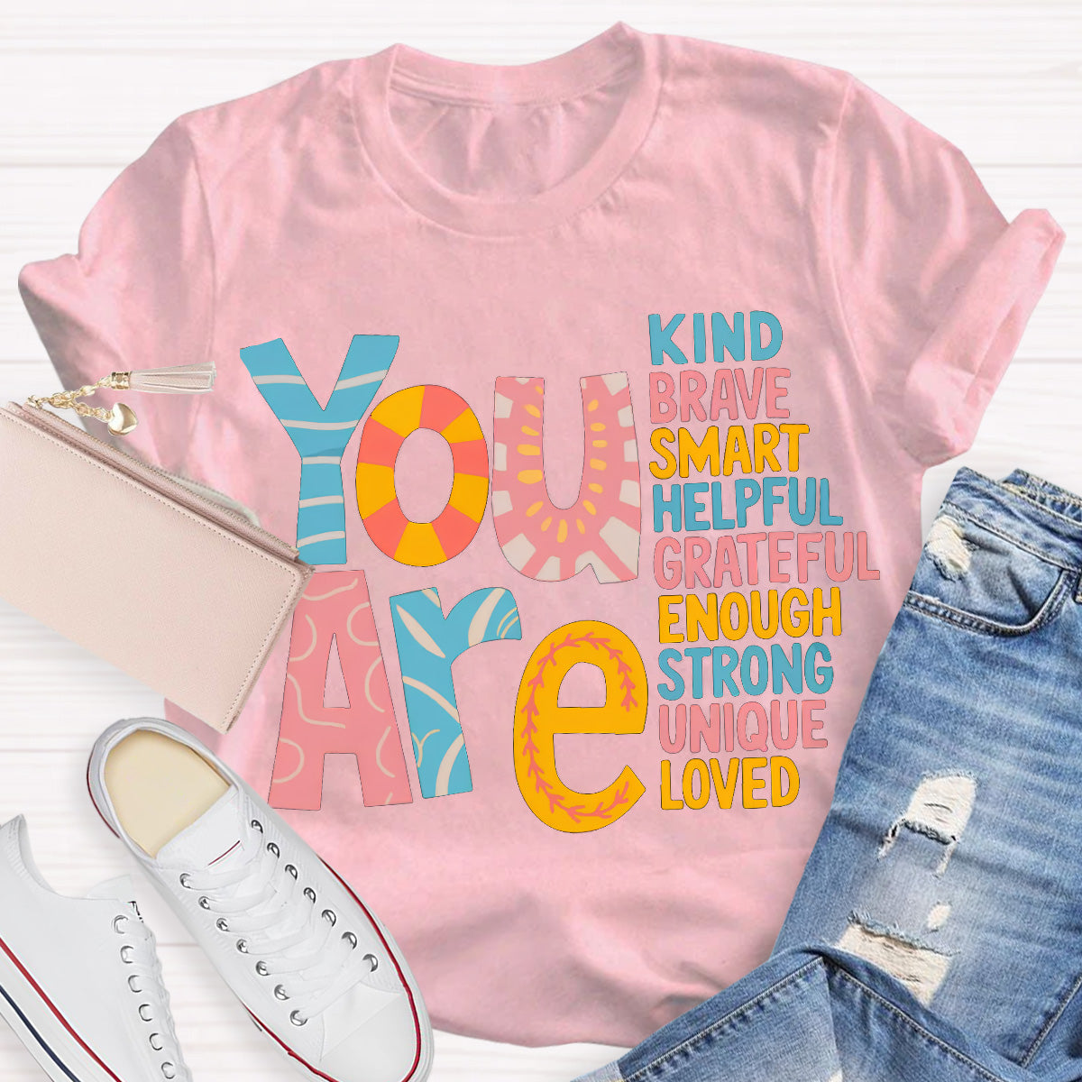 You Are Unique Strong Teacher T-Shirt