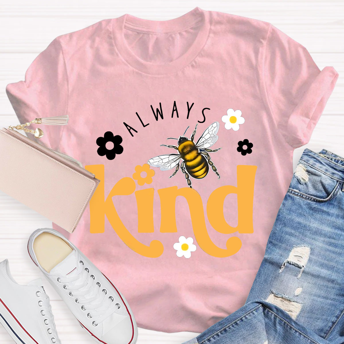 Always Bee Kind Floral T-Shirt