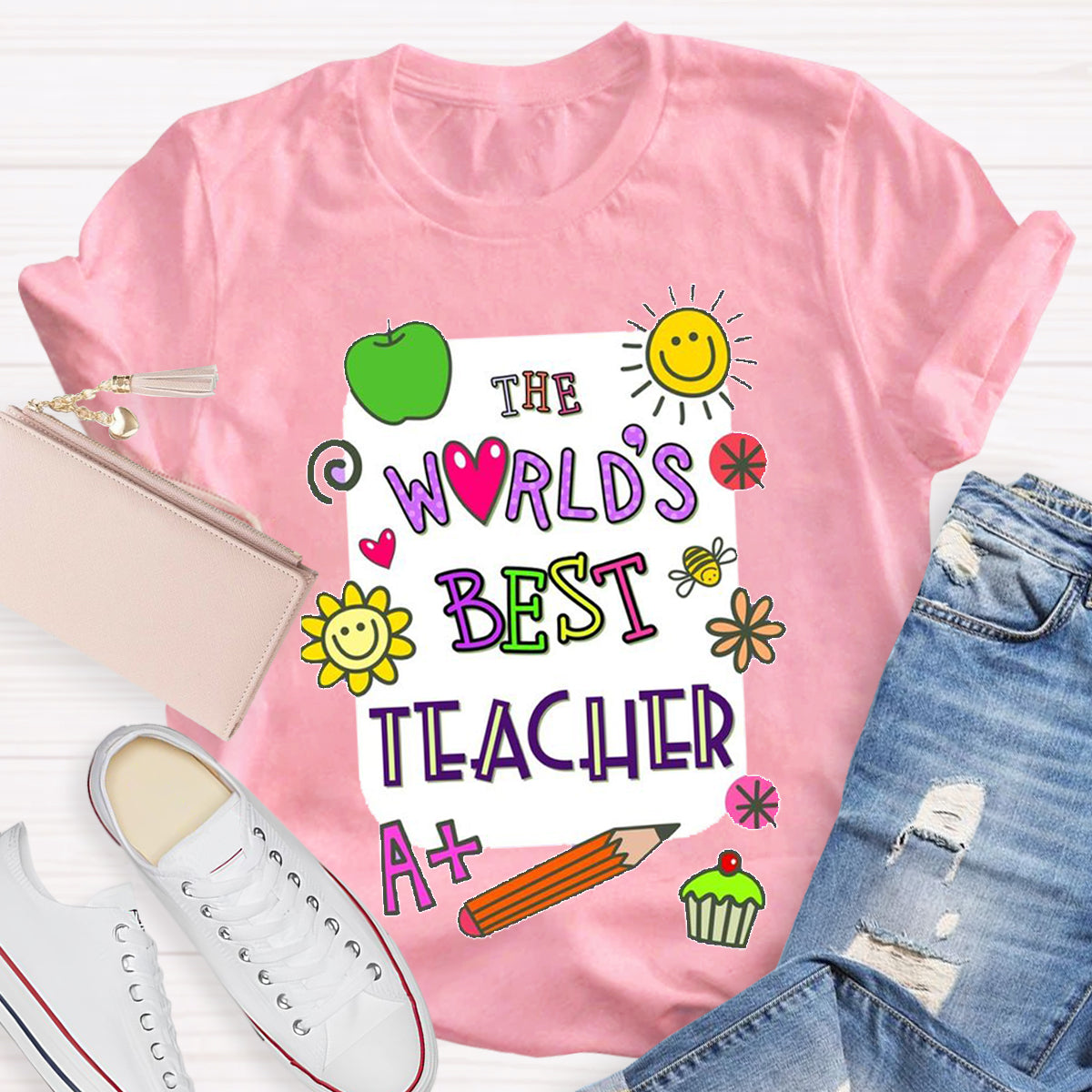 The Word's Best Teacher T-Shirt