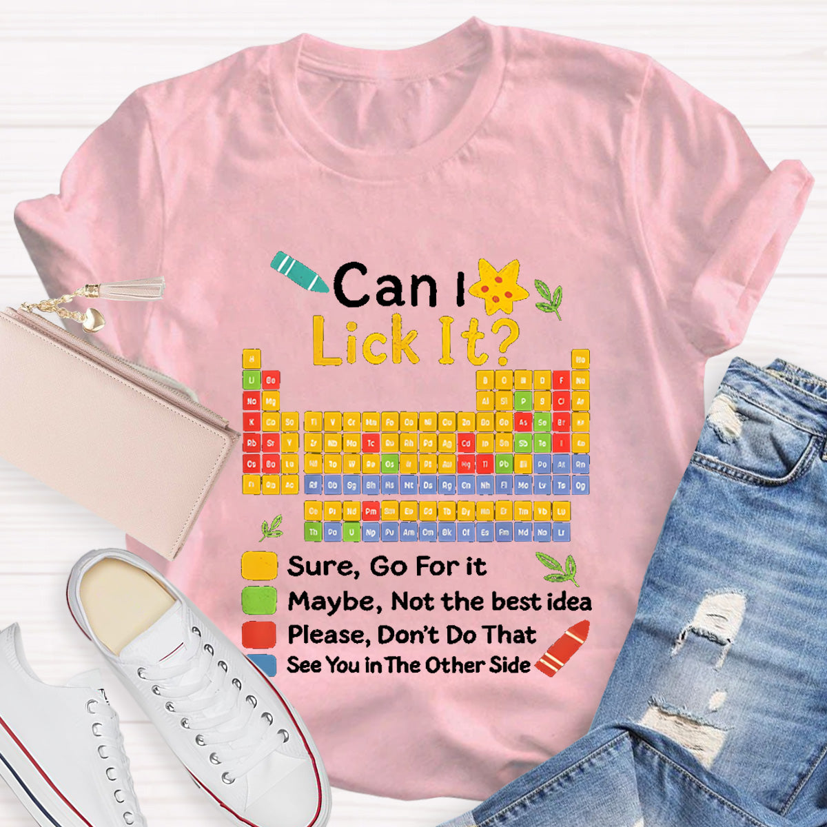 Can I Lick It Teacher T-Shirt