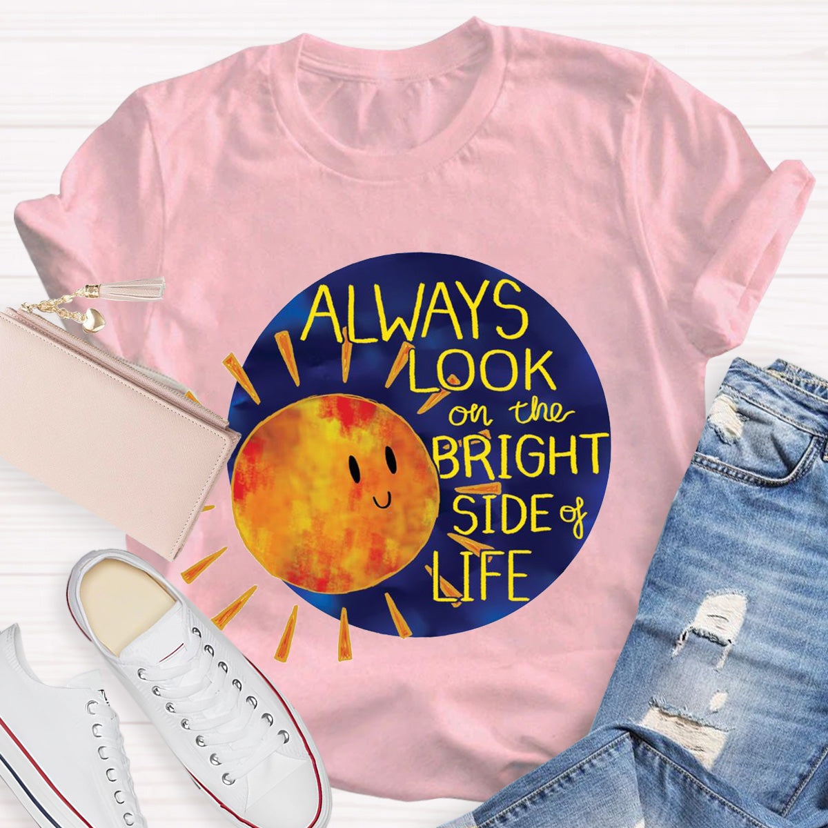Always Look On The Bright Side Of Life Teacher T-Shirt