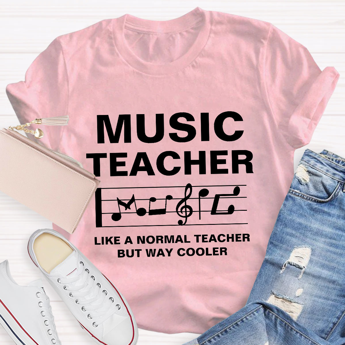 Music Teacher Like A Normal Teacher T-Shirt