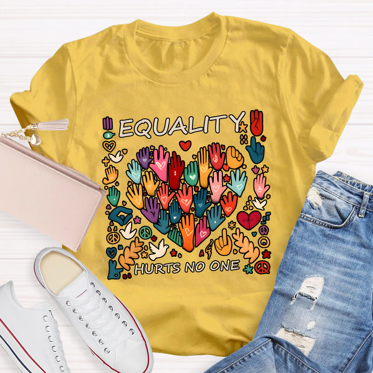 Hurts No One Teacher T-Shirt