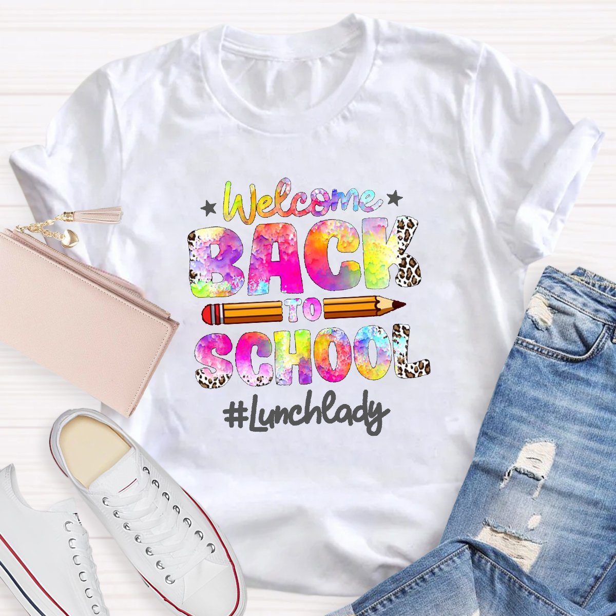 Welcome Back To School Lunchlady Teacher Shirt