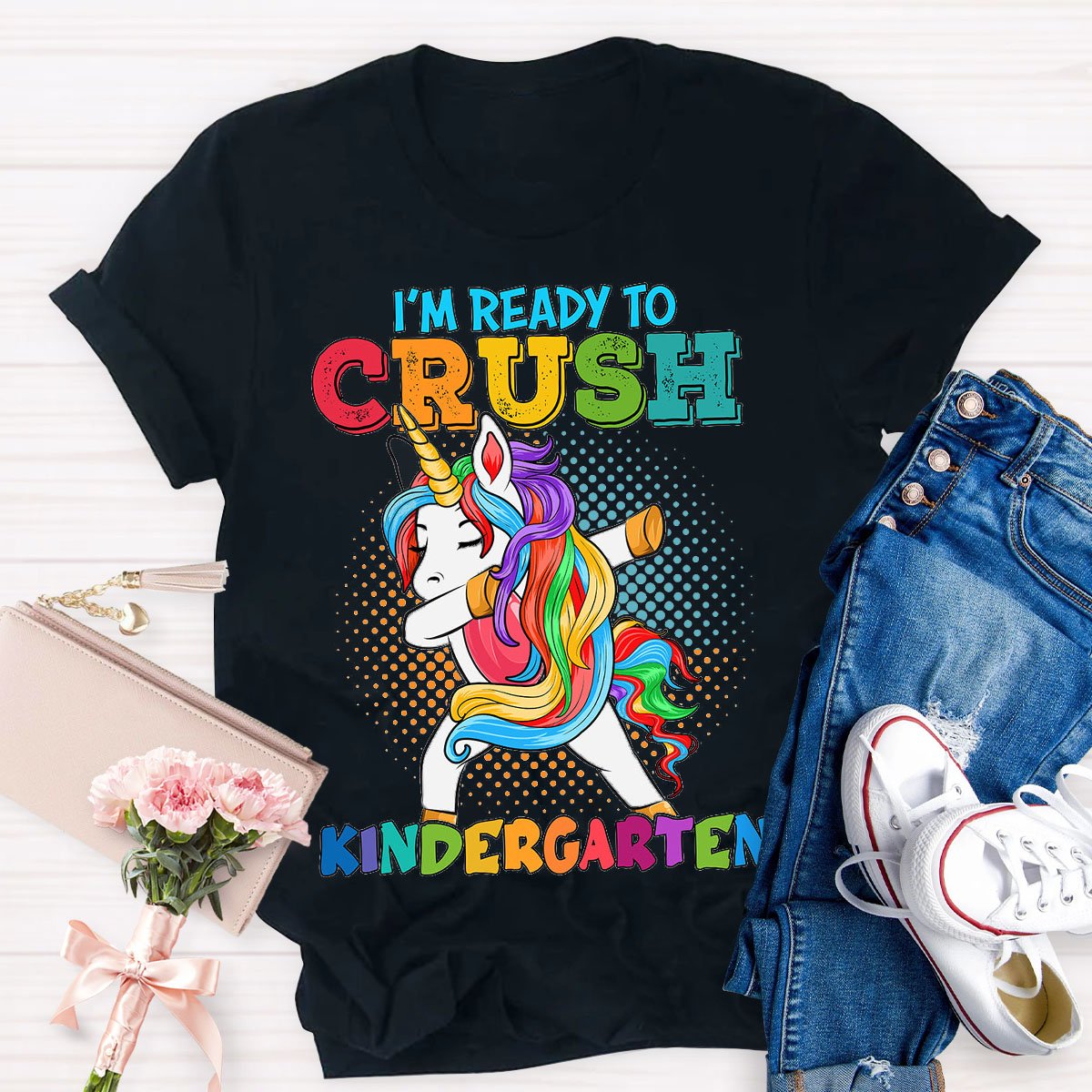 Personalized Design Teachers Grade I'M Ready To Crush T-Shirt