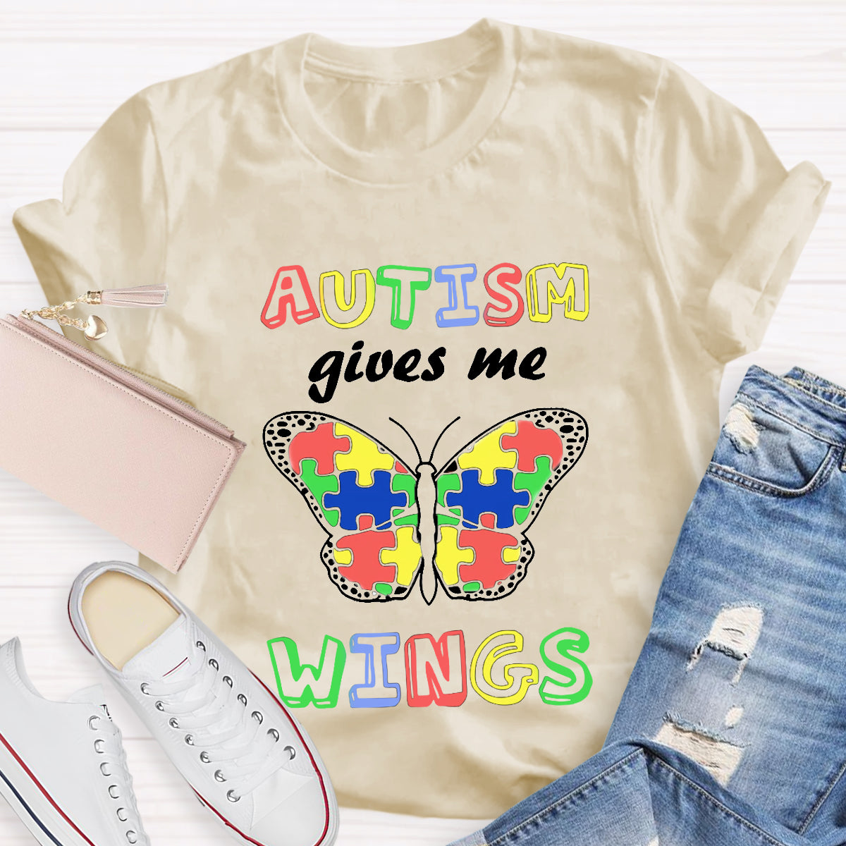 Autism Gives Me Wings T-Shirt