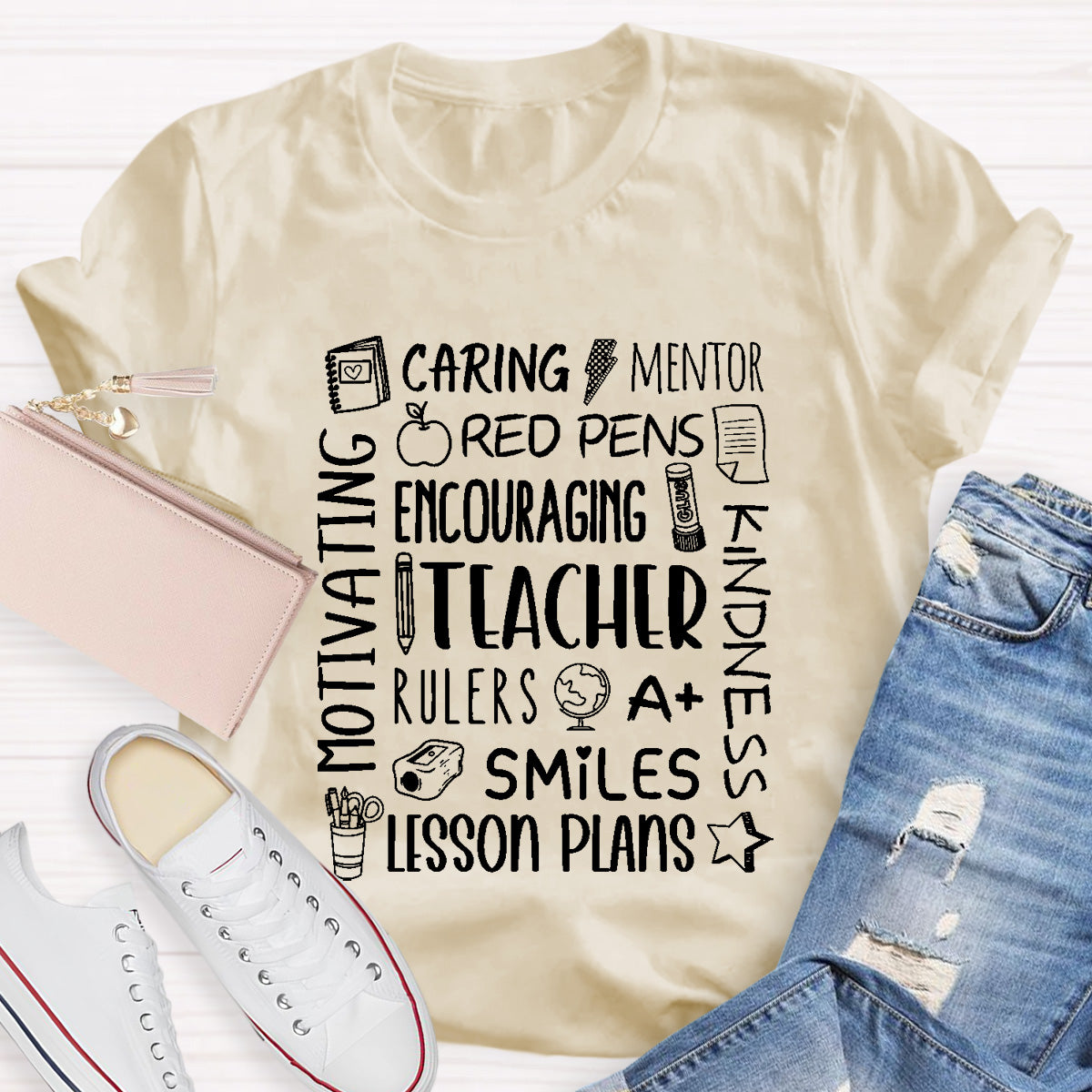 Teacher Encouraging Motivating T-Shirt